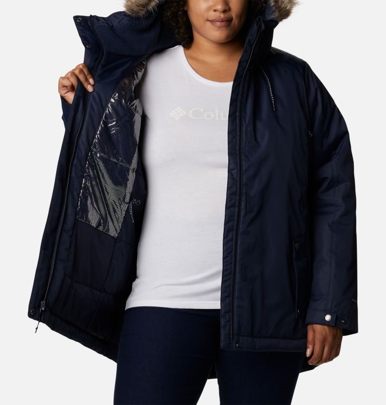 Jachete Izolate Columbia Suttle Mountain II Dama Bleumarin | Plus Size LG9A7M801